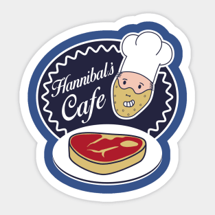 The Hannibal Cafe Sticker